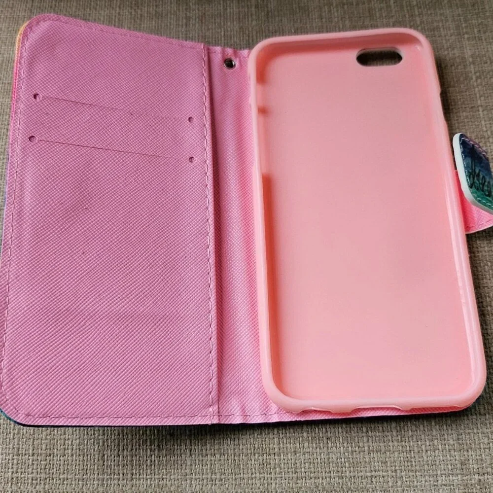 Phone Case for i phone 6 Book Wallet Case for Phone New Unbranded
